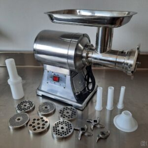Mlynček na mäso - 1100W, 250kg/h, 5 šajb, 2 nože