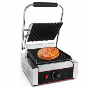 Profesionálny vrúbkovaný kontaktný gril