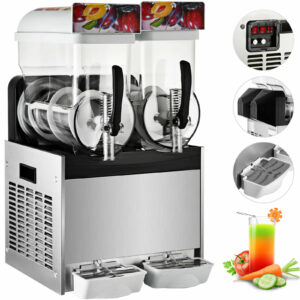 Profesionálny stroj na ľadovú drť - 2x15L