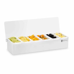 Stojan na prísady s nádobami 6x450ml