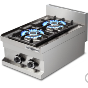 Plynový sporák s 2 horákmi - 7,2 kW