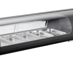 Sushi vitrína - 132L / 5x GN 1/2