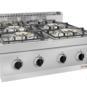 Plynový sporák s 4 horákmi - 23 kW