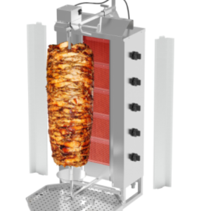 Plynový gril na kebab/gyros - 5 horákov | 80kg