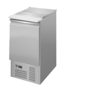 Chladiaci stôl 430 x 70 cm / 109l (s výklopným a výsuvným vekom z nehrdzavejúcej ocele)