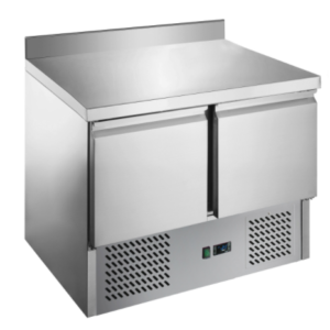 Chladiaci stôl 0,9 x 0,7m s lemom, 2 dvere