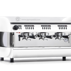 Espresso kávovar 3 pákový - biely