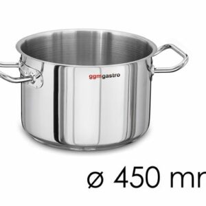 Vysoký kastról - 34L, priemer 450 mm, výška 220 mm