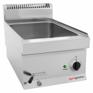 Bain Marie ohrievač s 1xGN1/3 priestorom (možnosť 1xGN1/2) - model BMK46-E