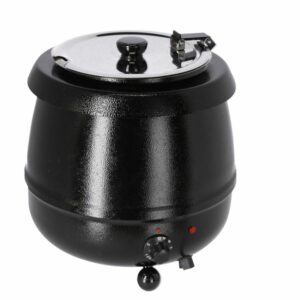 Ohrievač polievky Bain Marie s 9L kapacitou (čierny) - model SWH9S
