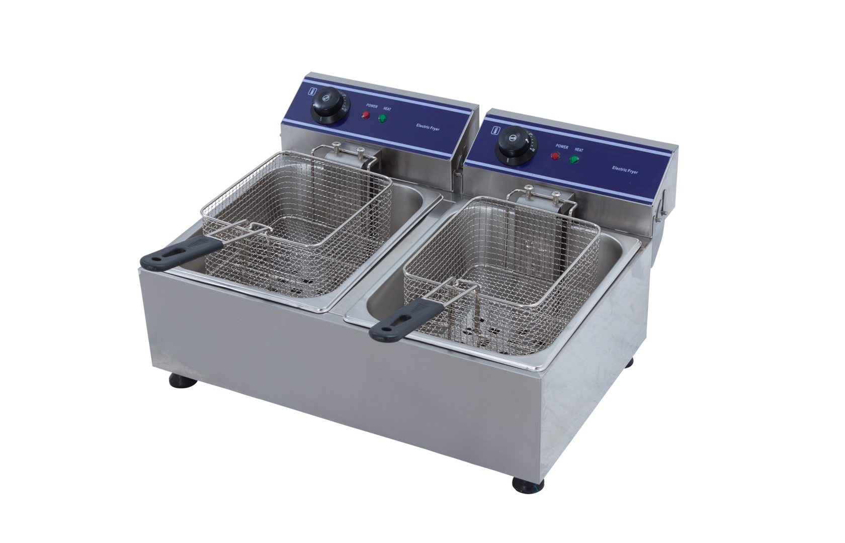 Elektrická fritéza - 2 x 10L Protelex – Obrázok 5