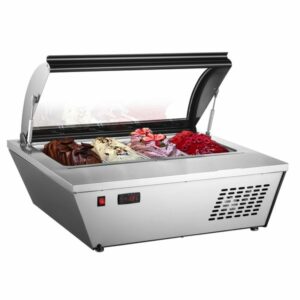 Zmrzlinová vitrína - 4x 5 l