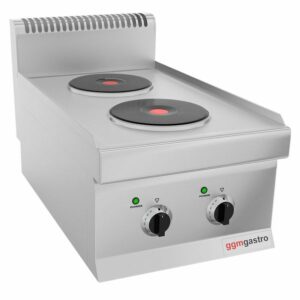 Elektrický sporák s dvoma platničkami - výkon 4,6 kW