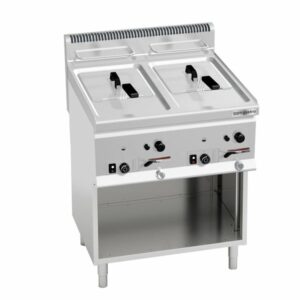 Plynová fritéza so stojanom - 8 + 8L