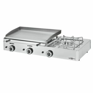 Plynová grilovacia platňa s varičom - 100 x 51 cm