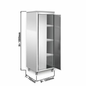 Nerezová skriňa 1,0 m x 0,7x 1,8 m