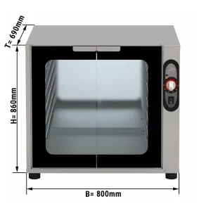 Kysiareň na cesto T2 8xEN60x04 (GN 1/1)