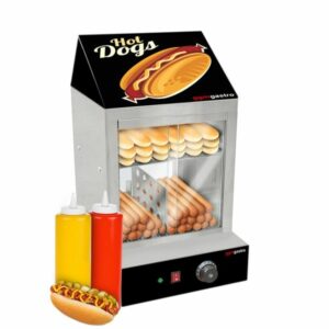 Ohrevná nerezová vitrína na Hot-Dog 1200W