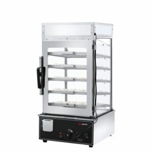 Udržiavacia nerezová parná vitrína 900W