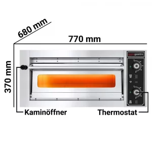 Pizza pec pre 4 pizzy - veľkosť 25 cm