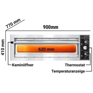 Pizza pec pre 4 pizzy - veľkosť 30 cm