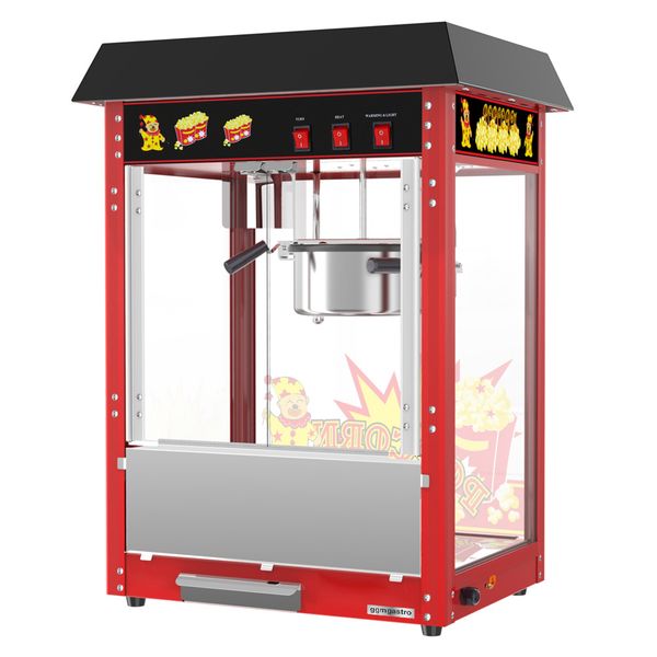 Stroj na popcorn 1462W 5kg/h (čierny)