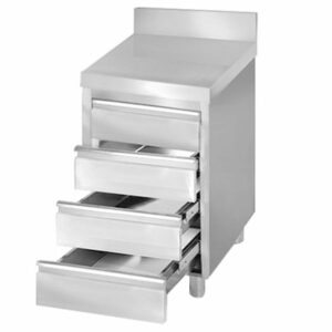 Zásuvková skrinka s lemom SS3K57A - 0,5 x 0,7 m (3 zásuvky)