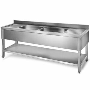 Nerezový drez - 180x60 cm