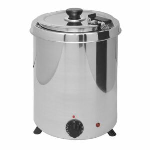 Ohrievač polievky Bain Marie - 5,7L - nerezový