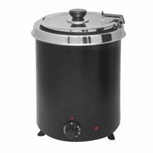 Ohrievač polievky Bain Marie - 5,7L - čierny