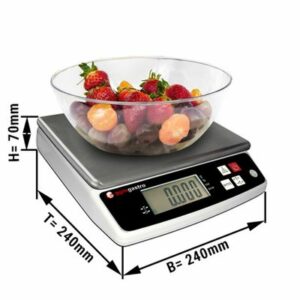 Digitálna kuchynská váha - max 10 kg