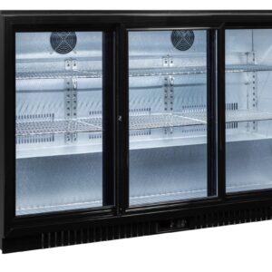 Barová chladnička s posuvnými dvierkami - 320L