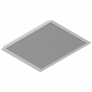 Dierovaný hliníkový plech na pečenie 429x345mm