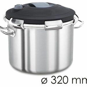 Tlakový hrniec - Ø 320 mm - výška: 190 mm - vrátane veka