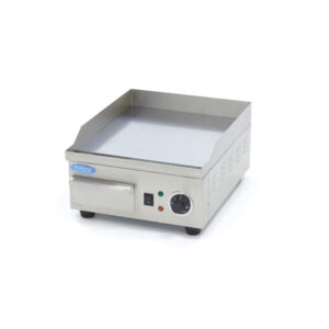 Grilovacia platňa elektrická Maxima – 36cm, chrom