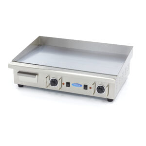 Grilovacia platňa elektrická Maxima – 73cm, chrom, 400V