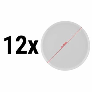 Drevený podnos na pizzu – 12 ks, Ø 31 cm