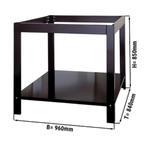 Podstavec pre pizza pec – pre 4+4x33cm pece