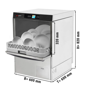Umývačka riadu GE500N s oplachovacím čerpadlom a dávkovačom čistiaceho prostriedku