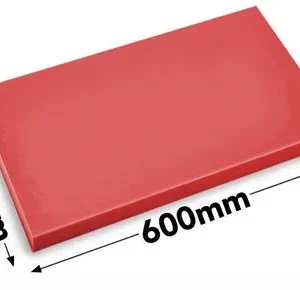 Krájacia doska – 40x60 cm – 2 cm hrúbka – červená