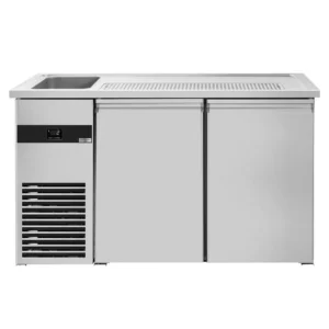 Pult na pivo - 155 x 70 cm - s dvoma dvierkami