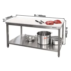 Mäsiarsky stôl 1,4 x 0,7 m