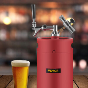 Výčapné zariadenie na pivo s tlakomerom, 5 L