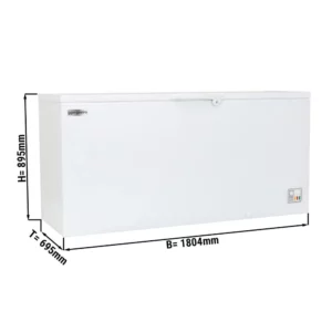 Mraznička - 534L čistý objem, biela