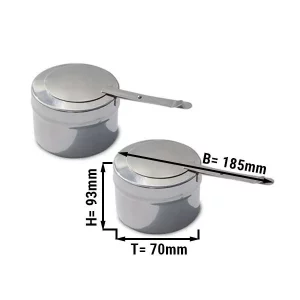 Nádoba na pastu - sada 2 ks