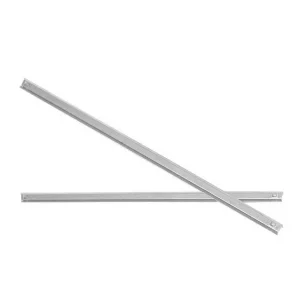 Nerezové koľajnice - 1x vľavo a 1x vpravo (550 mm)