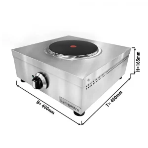 Elektrický varič s jednou platňou - 2,6 kW