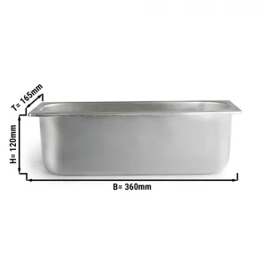 Nádoba na zmrzlinu 36x16,5x12 cm