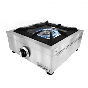 Plynový sporák s jedným horákom, výkon 5,5 kW