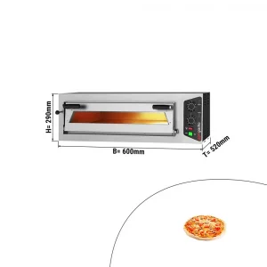 Pizza pec pre 1 pizzu o priemere 35 cm - 230 voltov, model PEP35